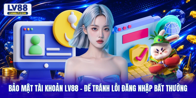 Bảo Mật Tài Khoản LV88 - Để Tránh Lỗi Đăng Nhập Bất Thường